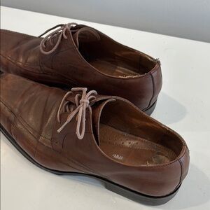 Johnston & Murphy Brown Leather Lace up Men's Shoes